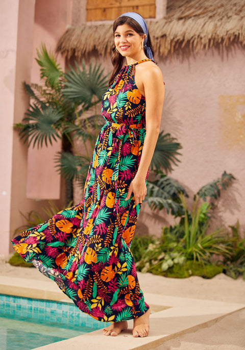 Navy Print