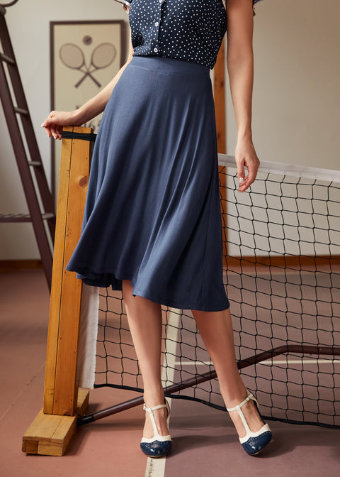 Excellence Attained Knit A-Line Skirt