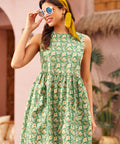 Green Floral