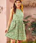 Green Floral