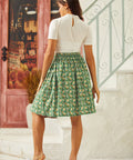 Green Floral