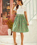 Green Floral