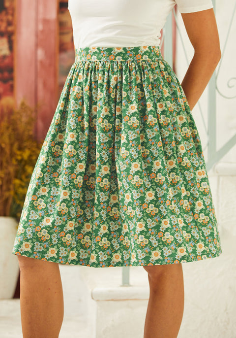 Green Floral