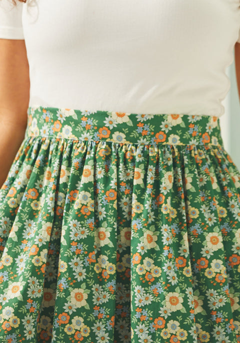 Green Floral
