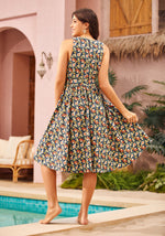 Navy Floral