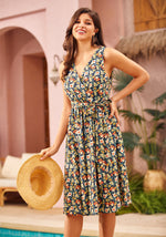 Navy Floral