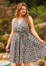 Instant Energy Faux-Wrap Dress