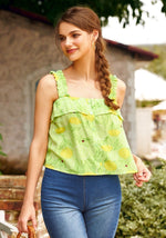 Radiant Ruffle Top