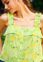 Radiant Ruffle Top