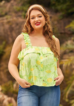 Radiant Ruffle Top