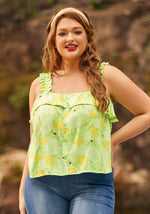 Radiant Ruffle Top