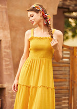 Glimmering Goddess Maxi Dress