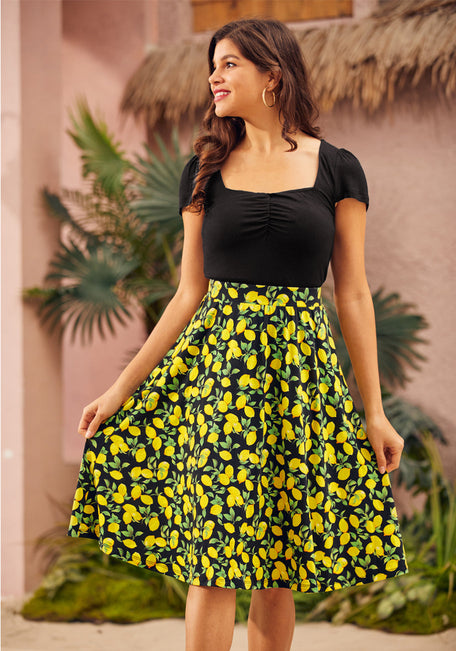 Excellence Attained Knit A-Line Skirt