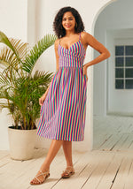 Surplice and Demand Midi dress