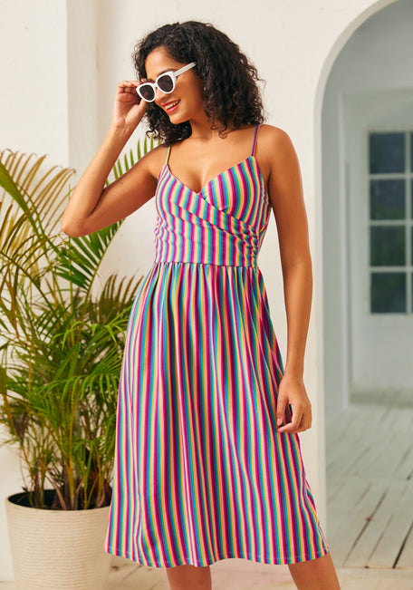 Surplice and Demand Midi dress