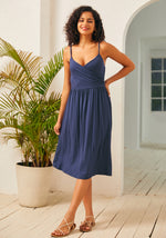 Surplice and Demand Midi dress