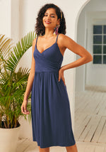 Surplice and Demand Midi dress