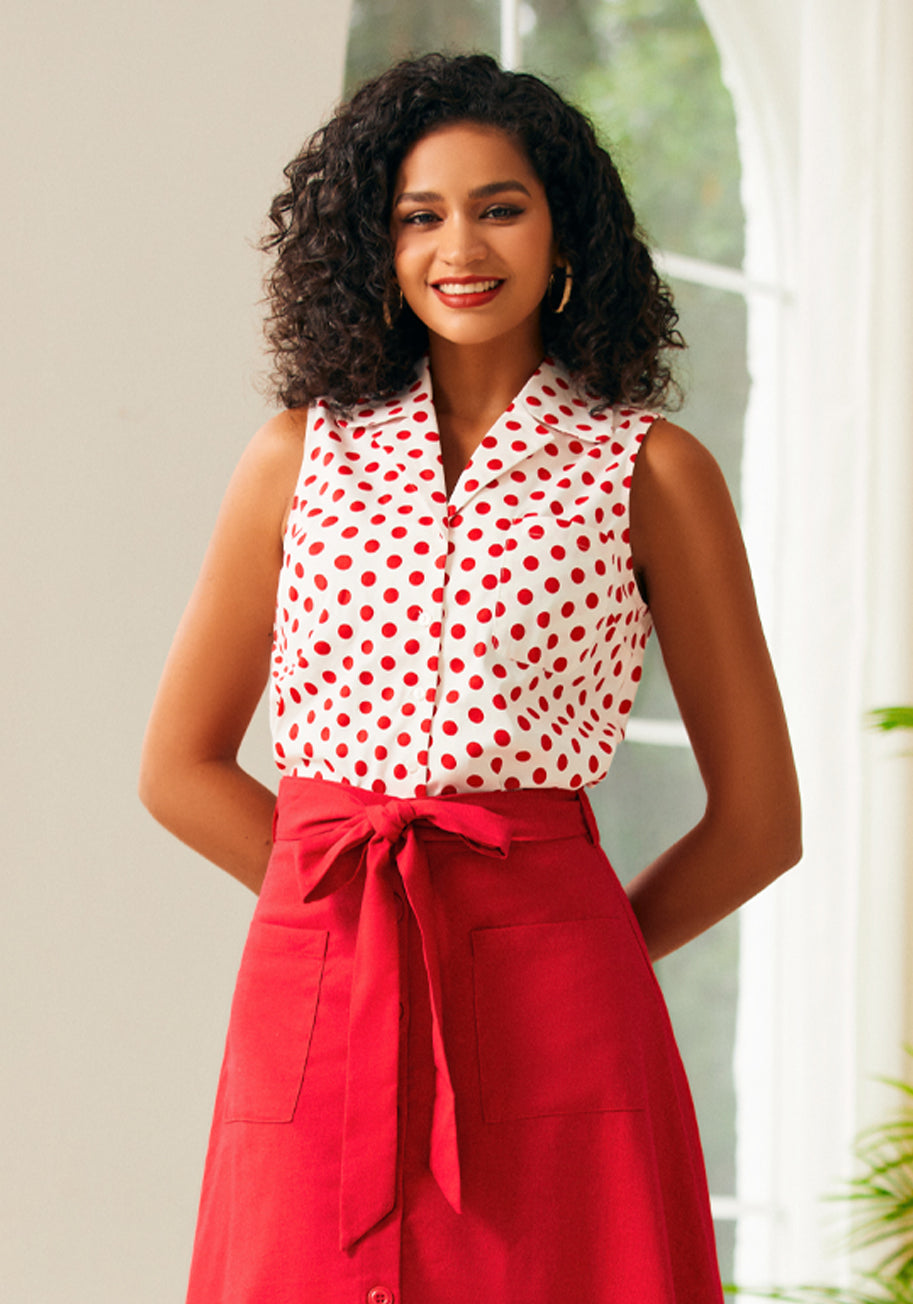 Spotlight Spark Sleeveless Shirt (Final Sale)
