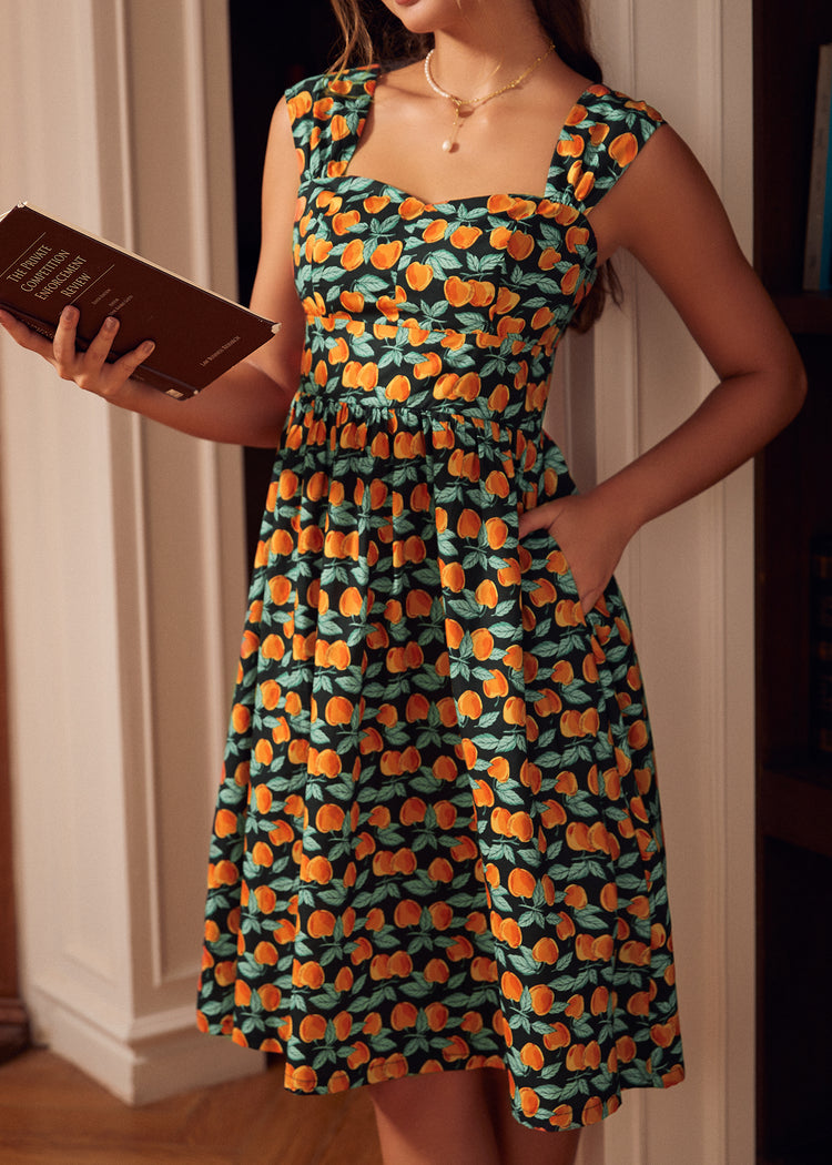 Sun-Kissed Fairytale Midi Dress