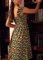 Sun-Kissed Fairytale Midi Dress
