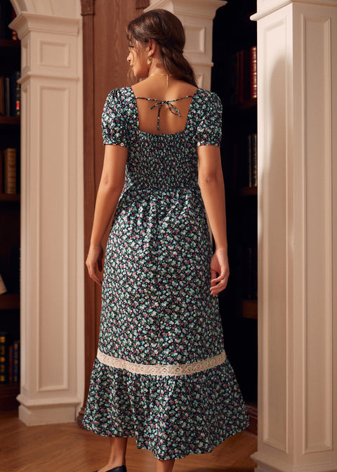 Summer Berry Flair Dress