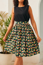 Ocean Breeze Midi Skirt