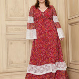 GUNNE SAX for ModCloth Josephina Bell Sleeve Dress - Limited Edition