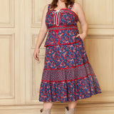 GUNNE SAX for ModCloth Grace Peplum Midi Dress