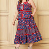 GUNNE SAX for ModCloth Grace Peplum Midi Dress