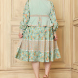 GUNNE SAX for ModCloth Lilly Corselette Midi Dress