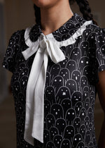 Mornings in the Mist Ruffle Dress