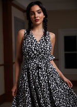 Instant Energy Faux-Wrap Dress