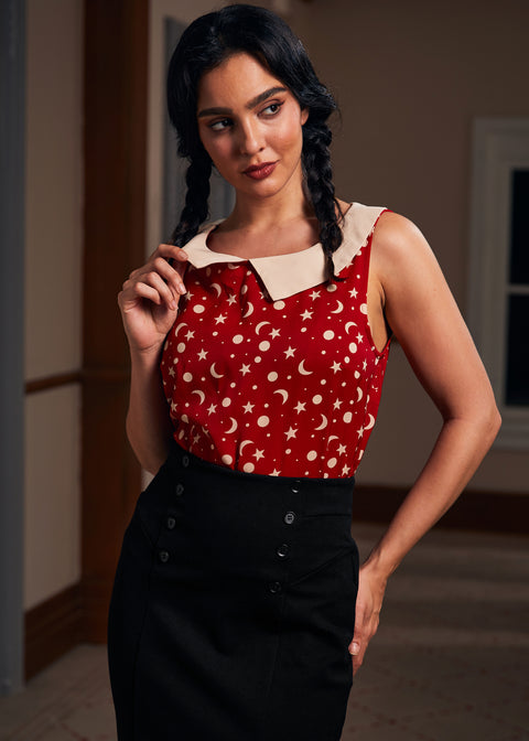 Harvest Moon Melodies Collared Top