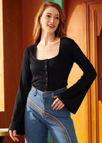 Lost in Love Bell Sleeve Top
