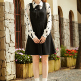 Classically Charming Sleeveless Fit & Flare Dress