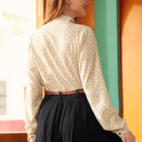 Dancing 'Till Dawn Bow Blouse (Final Sale)