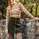 Woodstock Wanderer Ribbed Turtleneck