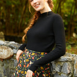 Downtown Dreamer Ribbed Turtleneck (Final Sale)