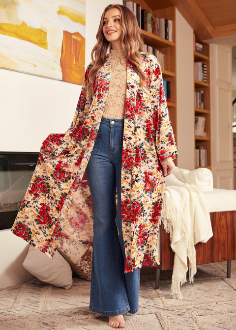Old School Opulence Kimono