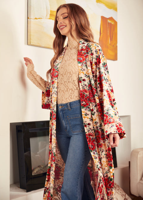 Old School Opulence Kimono