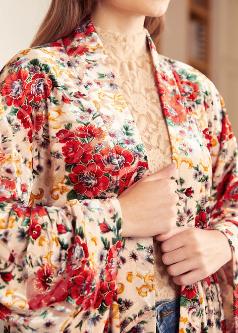 Old School Opulence Kimono