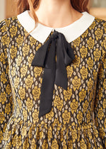 Nifty Fifties Flare Collar Dress