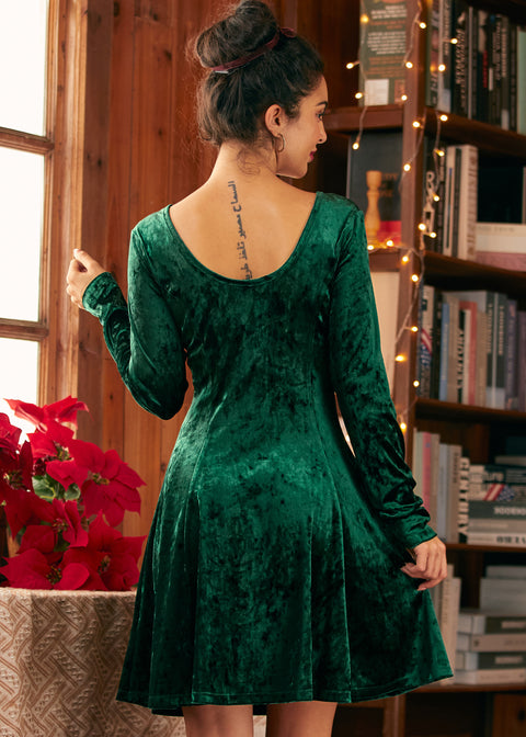 Retro Radiance Fit & Flare Dress ModCloth Retro Radiance Fit & Flare Dress ModCloth