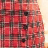 Reimagined Retro Faux Wrap Skirt (Final Sale)