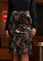Sugar and Spice Spice Fishtail Midi Skirt