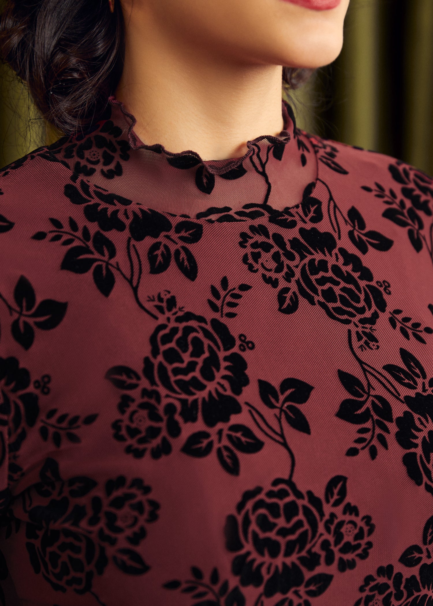 Golden Era Glow Turtleneck Top (Final Sale)