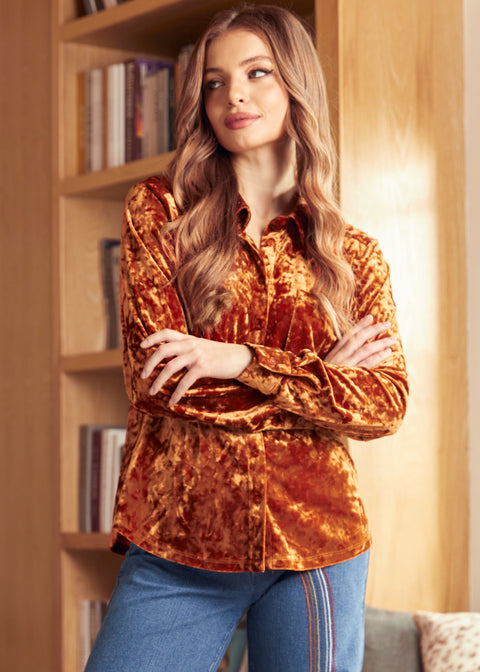 Reveling in the Retro Button Down Shirt