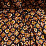 Geo Pleated Mini Skirt (Final Sale)