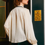 Match Made in Heaven Balloon Sleeve Blouse (Final Sale)