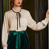 Match Made in Heaven Balloon Sleeve Blouse (Final Sale)